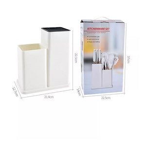 19pcs Set Non-Stick Silicone Kitchen Utensil Spatula Spoon Cooking Cookware Gift - Image 2