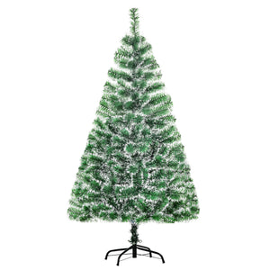 5FT Indoor Christmas Tree Artificial Decoration Xmas Gift With Metal Stand Branch Tips - Image 1
