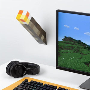 Minecraft Game Torch Lamp Led Night Light Home Decors USB Rechargeable Kids Gift - Image 2