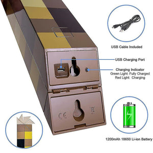 Minecraft Game Torch Lamp Led Night Light Home Decors USB Rechargeable Kids Gift - Image 8