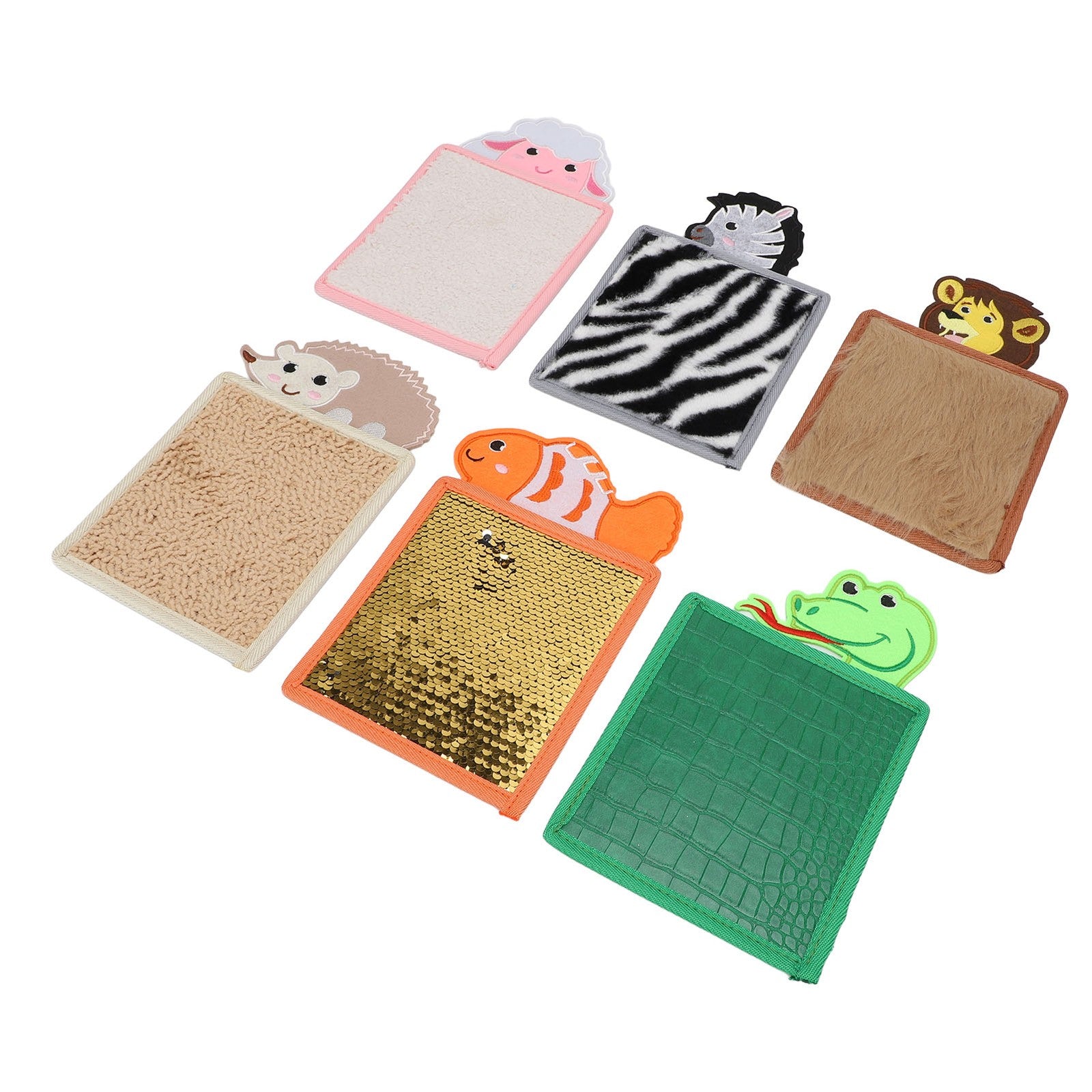 6pcs Sensory Mats, 6Sensory Mats For Autistic Children