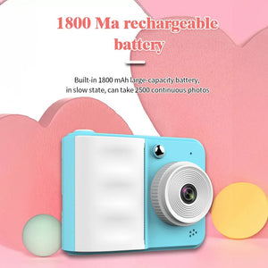 Children Digital Camera Instant Print Toys For Kids Thermal Print Camera HD 1080P Photo Printing Camera With 3 Rolls Print Paper - Image 4